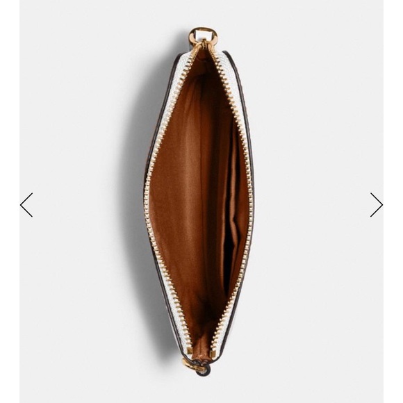 COACH Boxed Corner ZIP Wristlet / Dandelion Floral - Picture 4 of 16